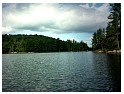 Camp view from Casey Lake